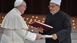 Dokumenti mbi vëllazërimin njerëzor për paqen botërore dhe bashkëjetesën, nënshkruar më 4 shkurt 2019, në Abu Dabi, nga Papa dhe Imami i Al-Azhar, Al-Tayyib