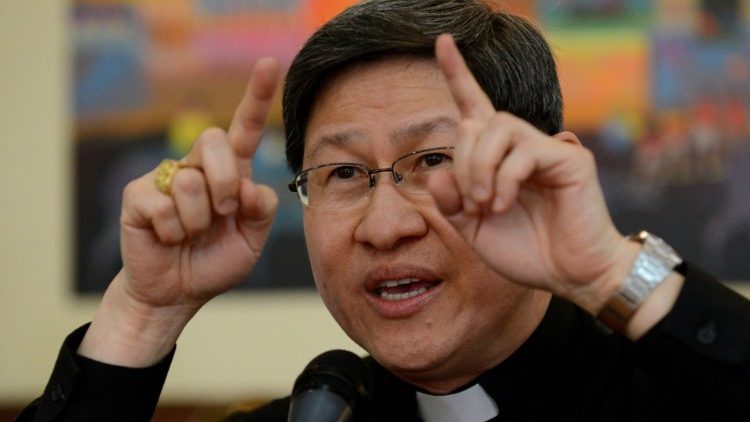 Il cardinale Luis Antonio Tagle 