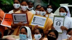 Kirchenangehörige in Indien machen für die Freilassung von P. Stan mobil (Archivbild)