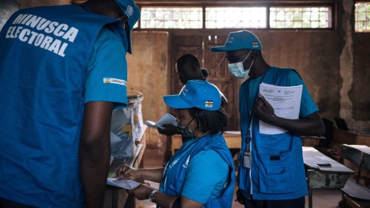 Die Blauhelme sorgten in den Wahllokalen für Sicherheit, aber nicht alle Lokale konnten überwacht werden