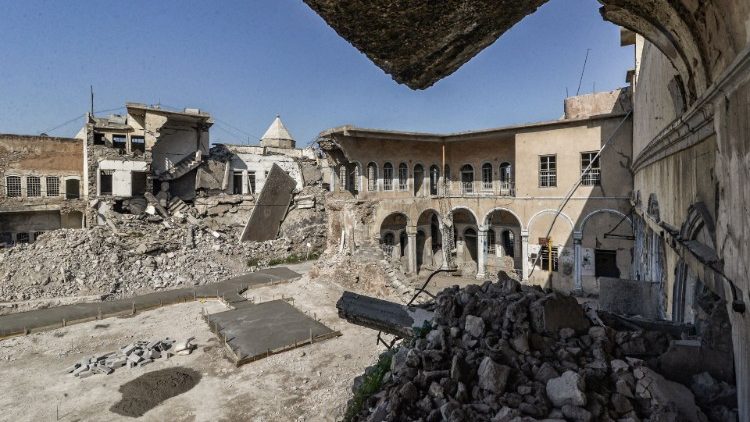 Iraq, Mosul, chiese distrutte 