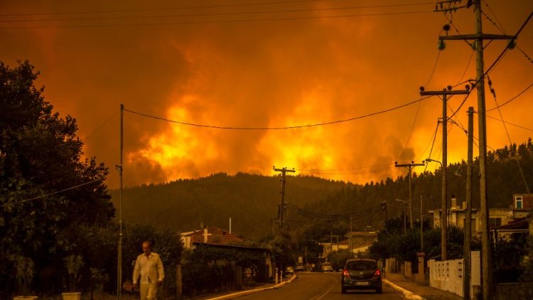 Greece wildfires