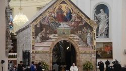 Die Portiuncula-Kapelle in Santa Maria degli Angeli