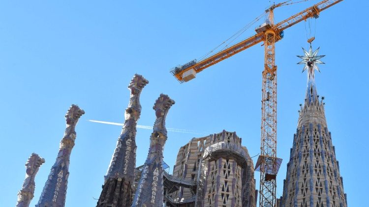 Die Sagrada Familia in Barcelona
