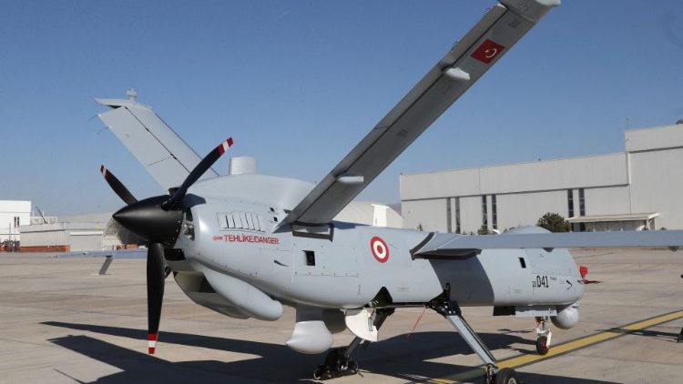 File photo of a military drone