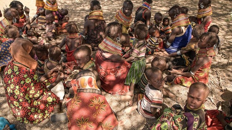 Alcuni bambini africani