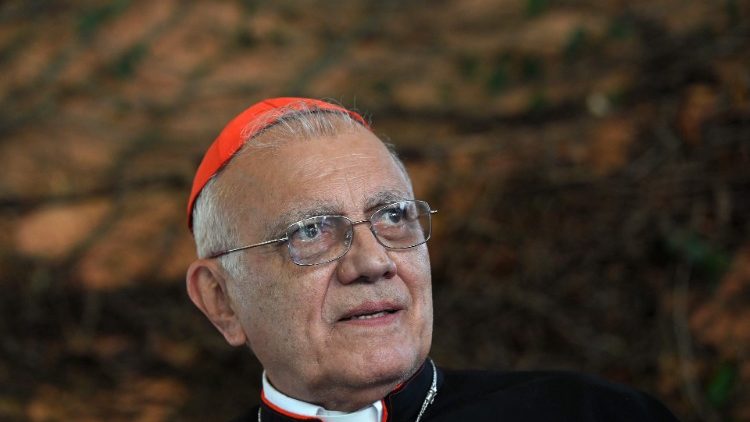 Le cardinal Baltazar Porras, archevêque émérite de Caracas. 