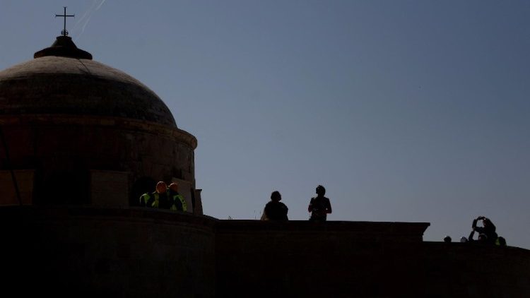 Katholische Kirche in Mosul im Nordirak