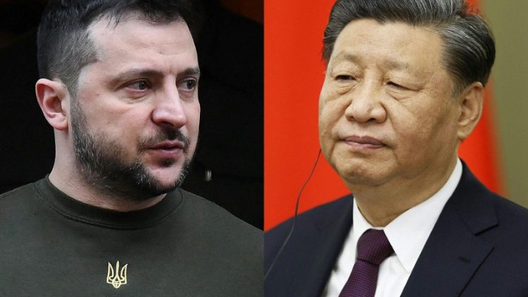 Ucraina-Cina: colloquio telefonico tra i presidenti Zelenski e Xi Jinping