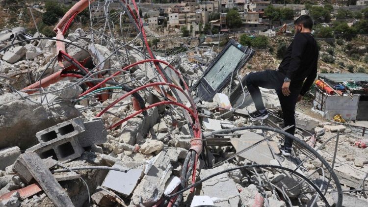 File photo of a demoloshed Palestinian home in East Jerusalem