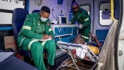 Ein Patient vor seiner Einweisung ins Krankenhaus