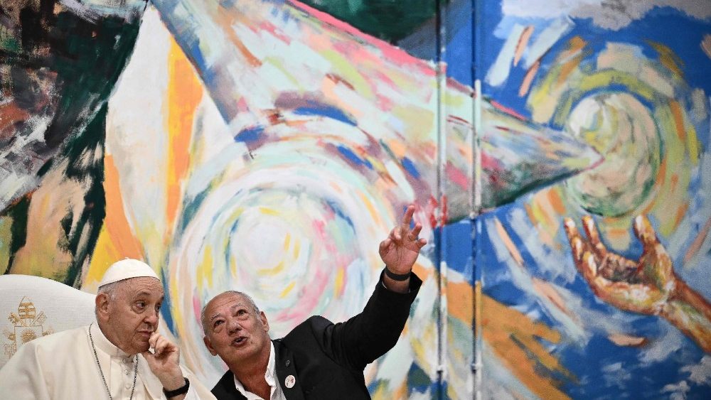 Сустрэча з моладдзю Scholas Occurrentes