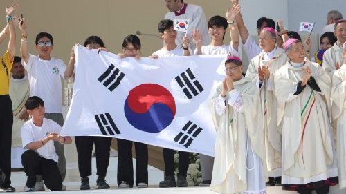 Bis in vier Jahren: Südkoreaner beim letzten Weltjugendtag in Lissabon 2023 