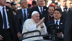 ऊलानबतार में काथलिक धर्माध्यक्षों एवं पुरोहितों से मुलाकात के अवसर पर, 02.09.2023