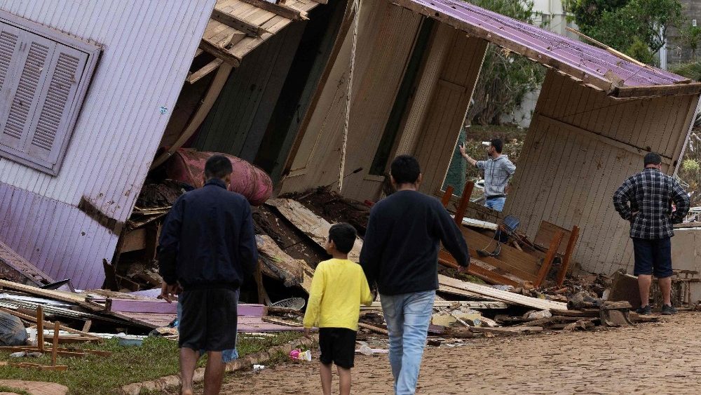 A situação em Roca Sales, no RS