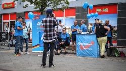 AfD-Wahlwerbestand in Nordhausen