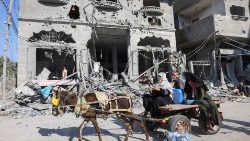 La UNRWA habilita su sitio web para las donaciones ante la emergencia humanitaria en Gaza: https://unrwa.es/emergencia-gaza/ (Foto: AFP or licensors)