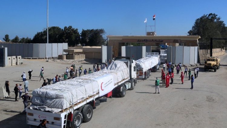 il confine di Rafah tra Egitto e Striscia di Gaza