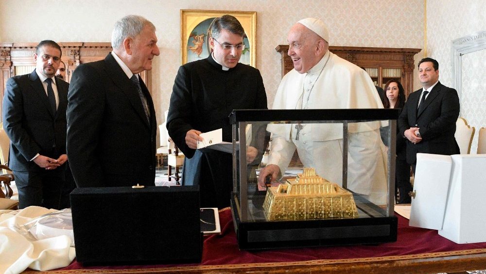 Momento da troca de presentes