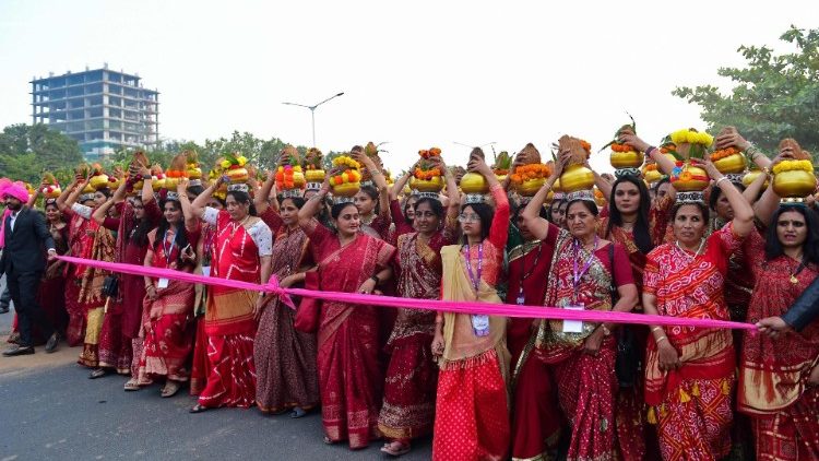 Hindu-Ritual in Gujarat im Dezember 2023