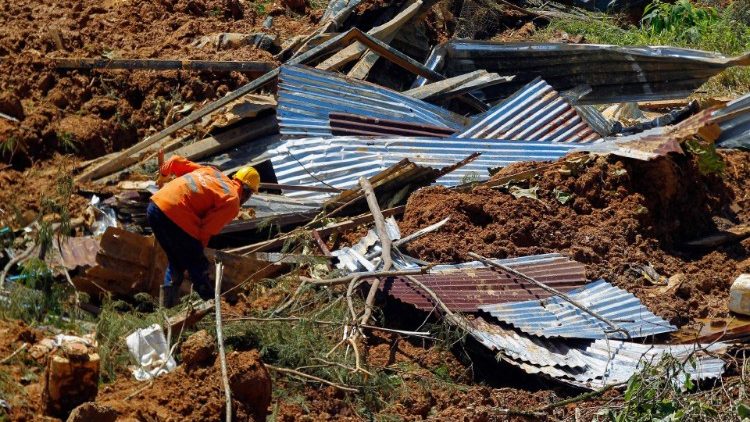 Le glissement de terrain a fait au moins 36 morts en Colombie. 