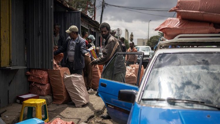 Une évacuation en Éthiopie.