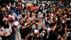 Usa: proteste studentesche pro Palestina