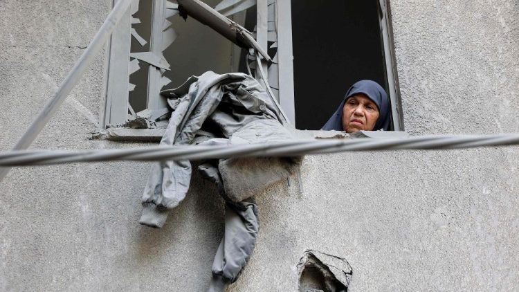 Una cittadina di Gaza 