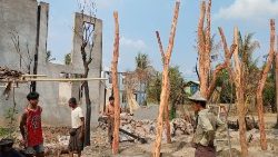 Pågående konflikt i Myanmar