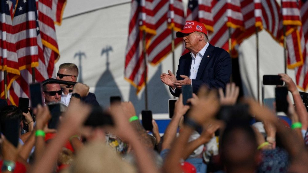 Momentos antes do atentado