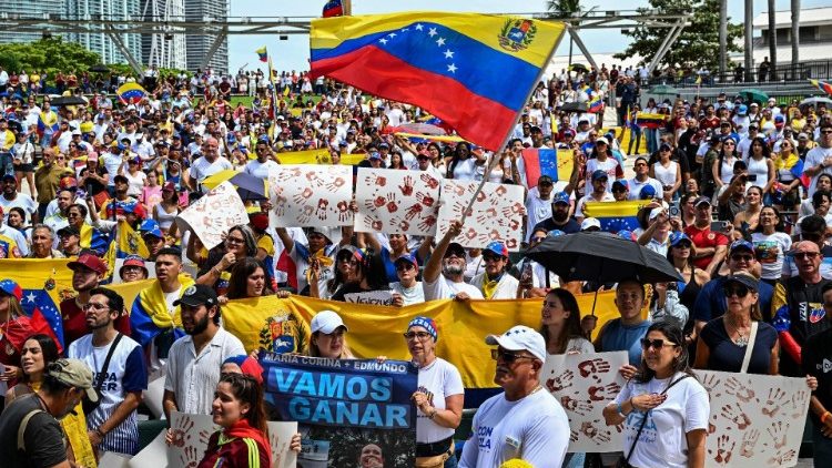 Protests erupt against President Maduro's disputed election win