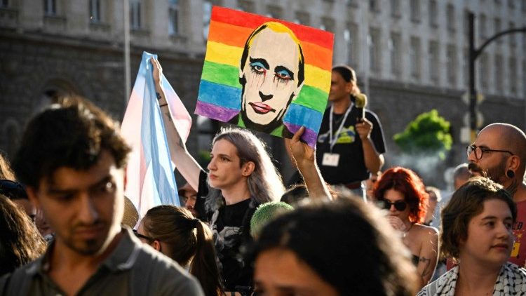 Proteste gegen das Gesetz in Sofia