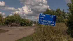 Una zona di confine tra Russia e Ucraina (Afp)