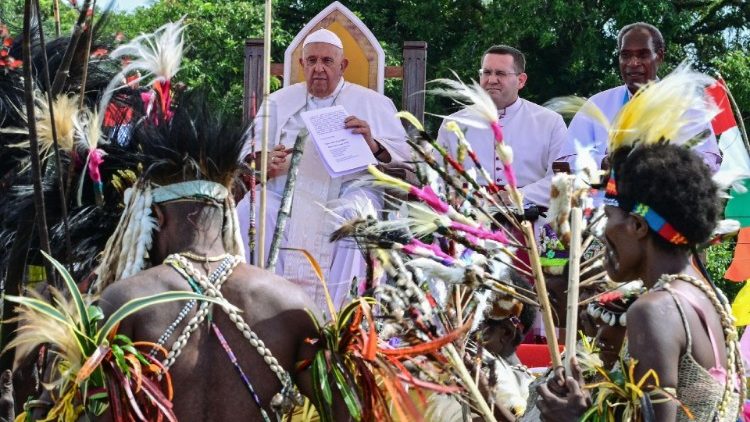 सन्त पापा फ्राँसिस पापुआ न्यू गिनी में, 08.09.2024 