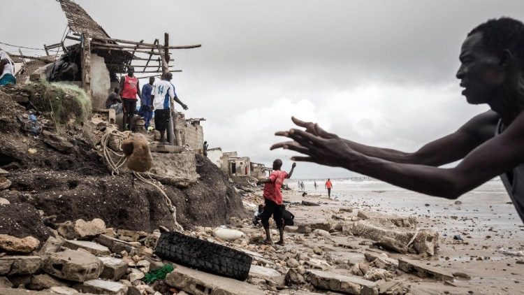 Senegal loses two metres of coastline every year due to climate change and rising sea levels