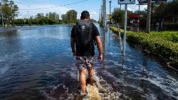 Наступствы ўрагану Хелен у ЗША. Ілюстрацыйнае фота