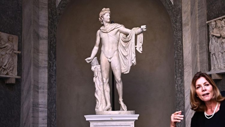 Archive photo of Barbara Jatta at the Vatican Museums