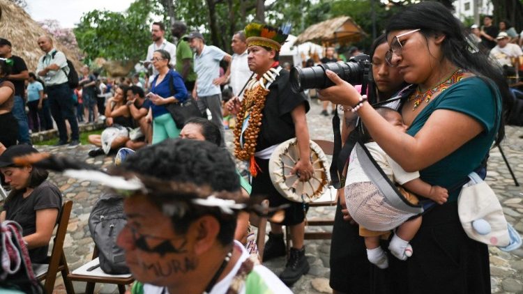 A Cali, lors du G9 du groupe Amazonie, le 27 octobre 2024. 