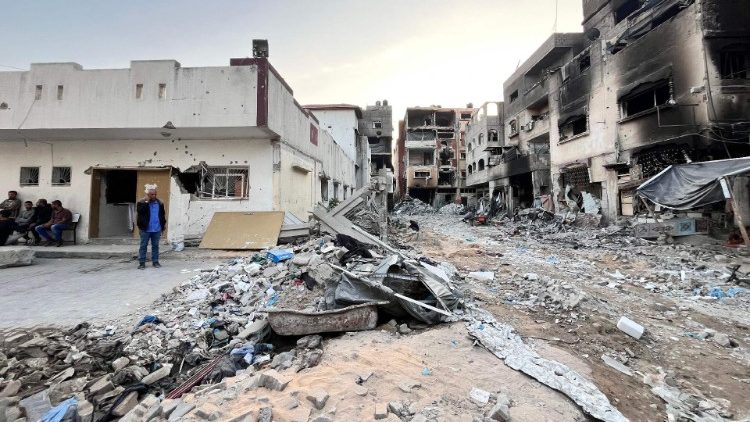 La distruzione della guerra a Gaza