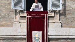 Der Papst beim sonntäglichen Angelusgebet