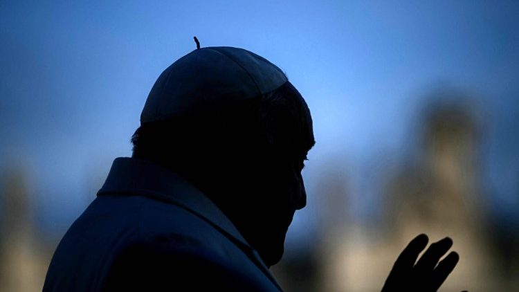 Papa Francisco na Audiência Geral na Praça São Pedro. (Photo by AFP/Filippo MONTEFORTE)