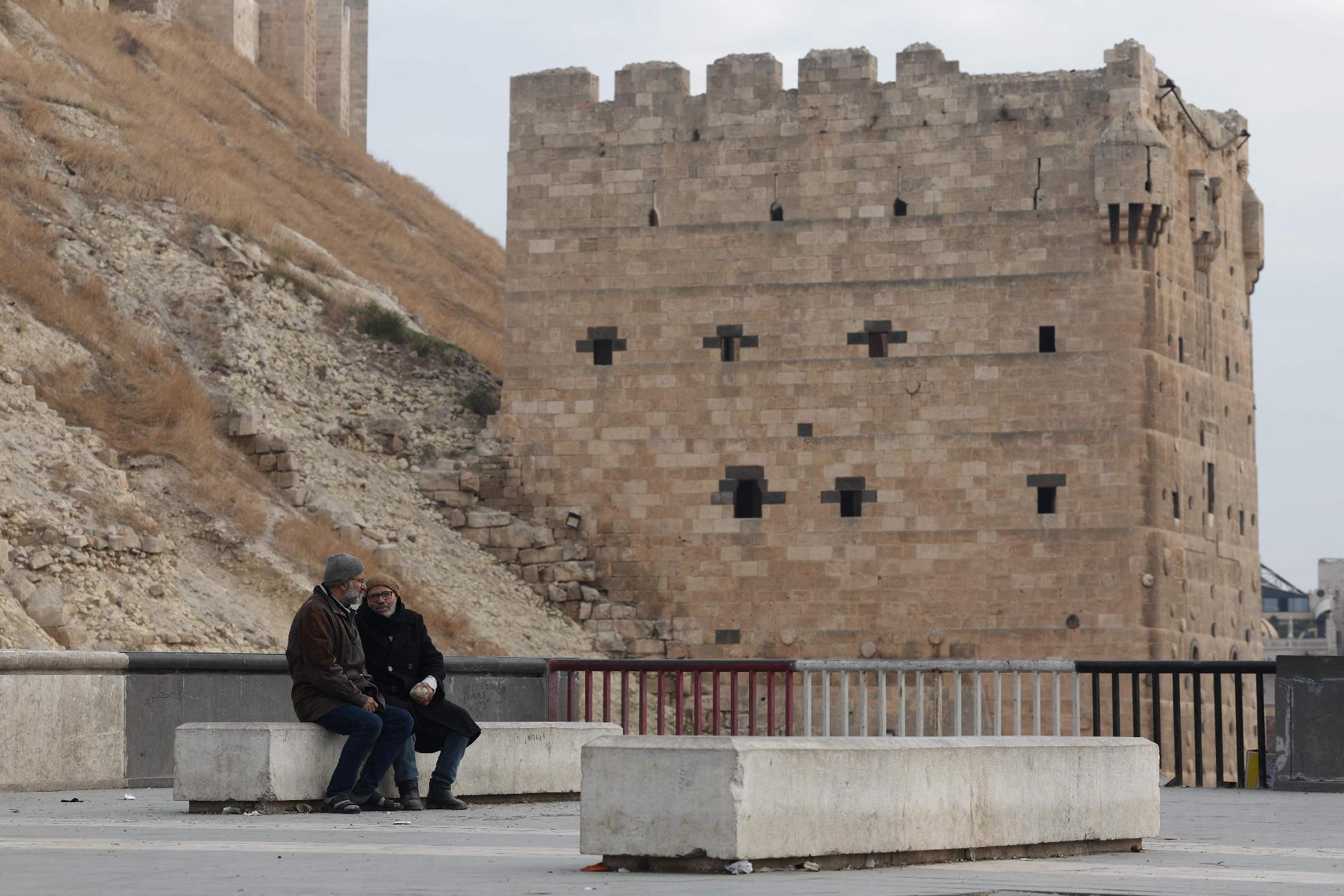 Historische Festung in Aleppo