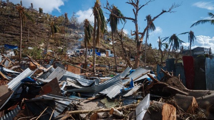 Bild der Zerst&ouml;rung auf Mayotte