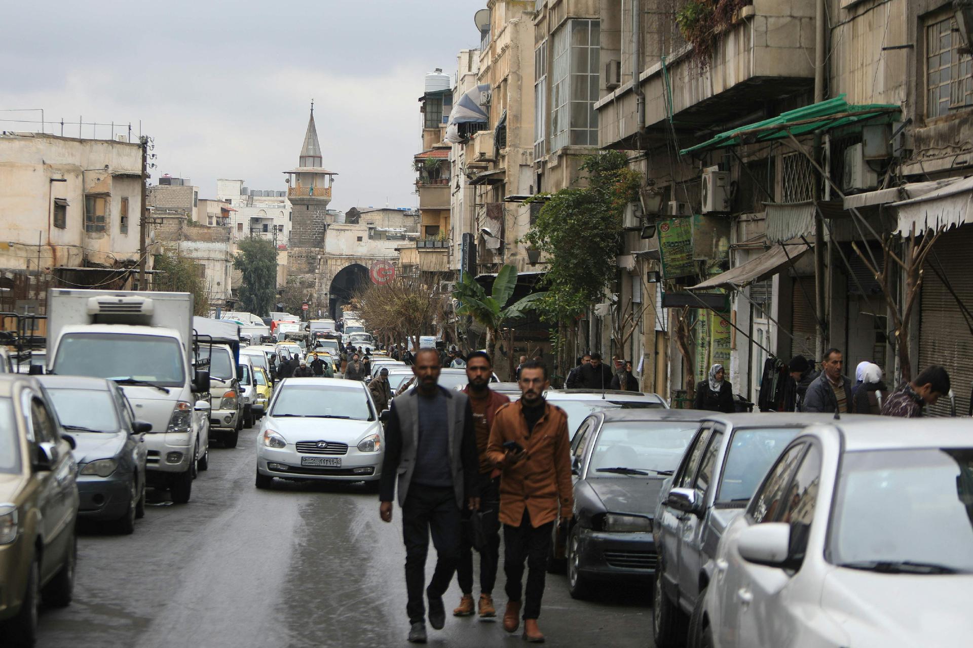 Damaskus, Ende Dezember