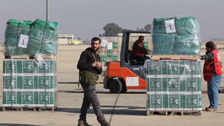 Saudi-arabische Hilfsgüter kommen Anfang Januar in Damaskus an