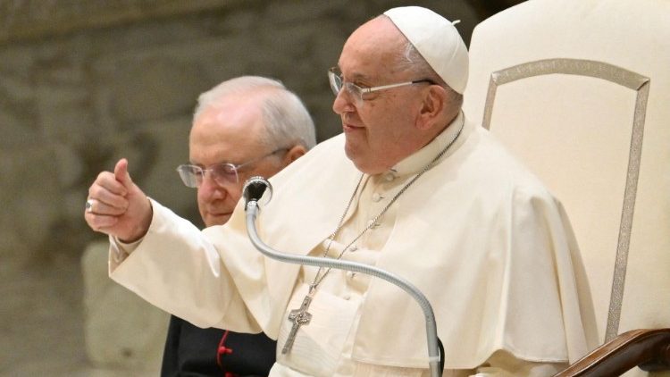 Papież na jubileuszowej audiencji 