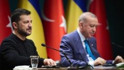 Zelensky in Turchia con il presidente Erdogan