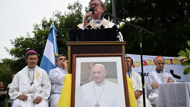 ARGENTINA-RELIGION-POPE-MASS