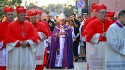 Kardinali Angelo De Donatis Mhudumu mkuu wa Baraza la Kipapa la Toba ya Kitume kwa niaba ya Baba Mtakatifu Francisko, Jumatano ya Majivu tarehe 5 Machi 2025 ameongoza Ibada ya Misa Takatifu