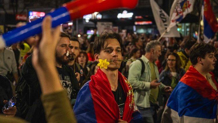 Studentenproteste in Serbien